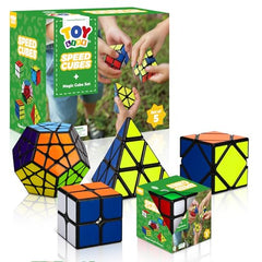 STEAM Life Speed Cube 3x3 in vibrant colors supports fast thinking and dexterity