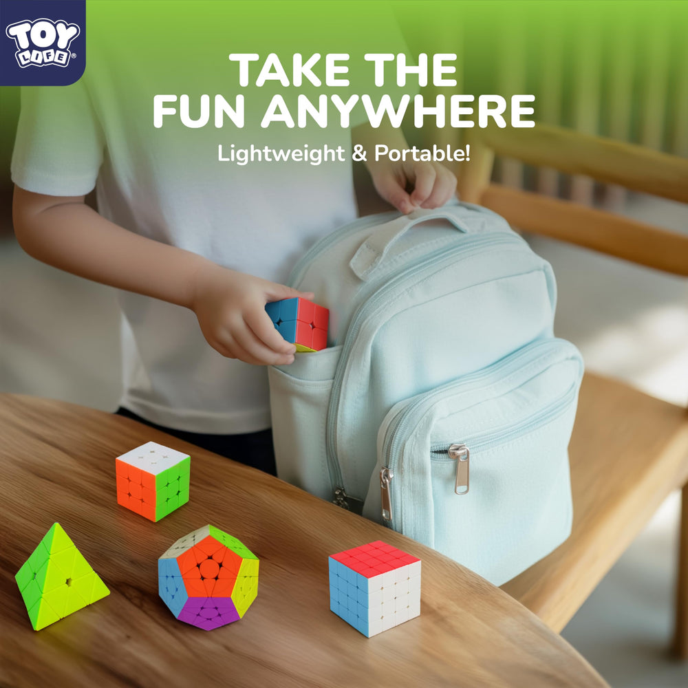 STEAM Life pyramid cube highlights varied angles for extended challenge.