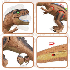STEAM Life Trex roars and walks, inspiring imaginative dinosaur adventures.