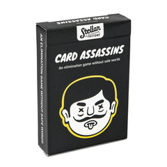 Stellar Factory Card Assassins box, travel-friendly and compact.