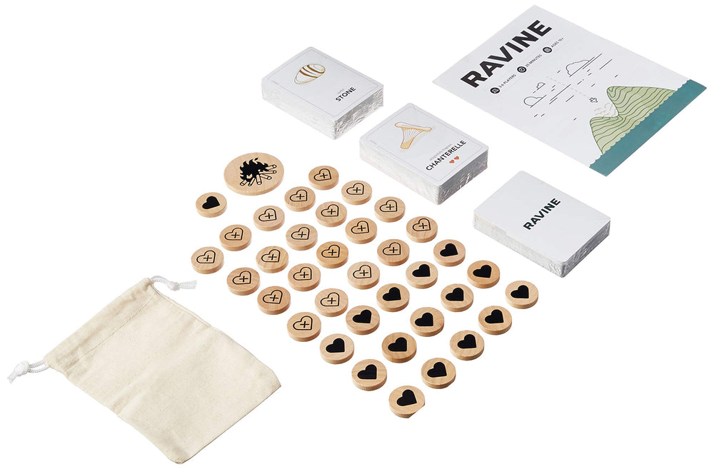 Stellar Factory Ravine wooden health tokens set for clear status tracking