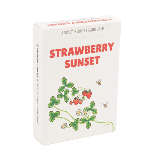 Stellar Factory Strawberry Sunset cards laid out for quick, spontaneous gameplay.