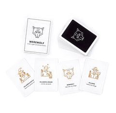 Stellar Factory Werewolf cards designed for dramatic nightly reveals