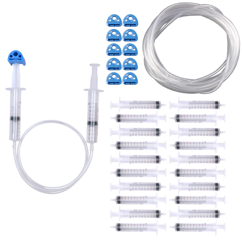STEM Inventions syringes image: 20 high-quality syringes for hands-on hydraulic projects.