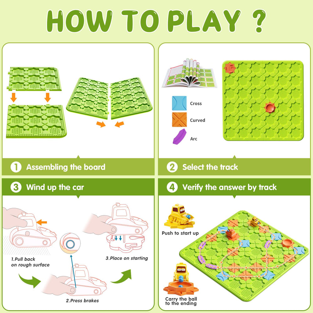 STEM MATCH child solving brain teaser challenges to boost problem-solving skills.
