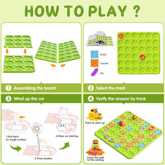 STEM MATCH child solving brain teaser challenges to boost problem-solving skills.