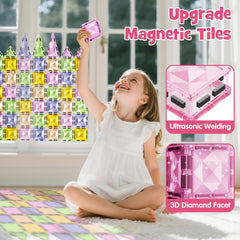 Stem Match diamond-cut tiles resist scratches for long-term play.