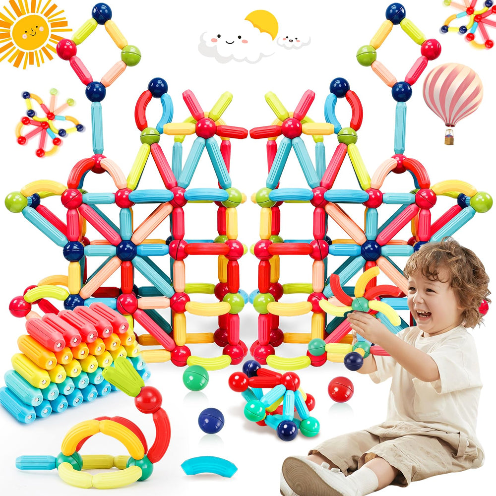 STEMTiles Starter Set assembly view shows easy magnetic assembly for beginners.