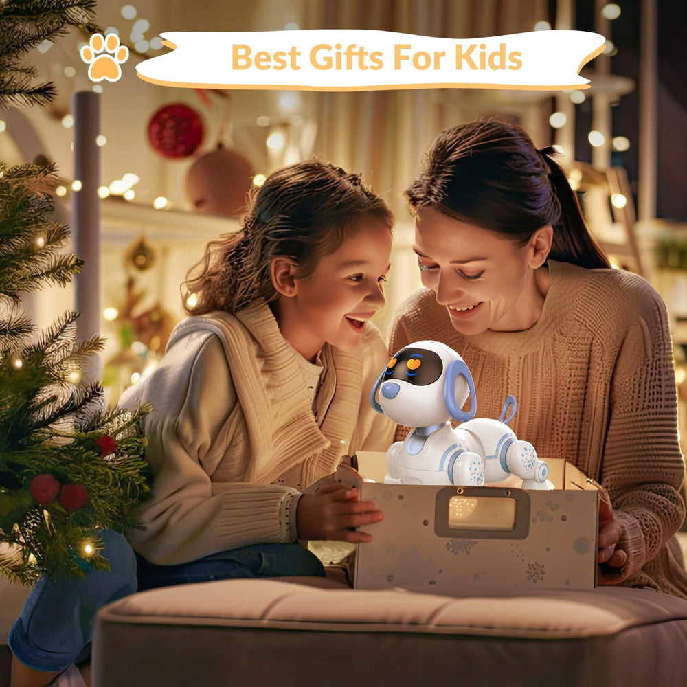 StemTRON robot dog enjoys safe indoor playtime