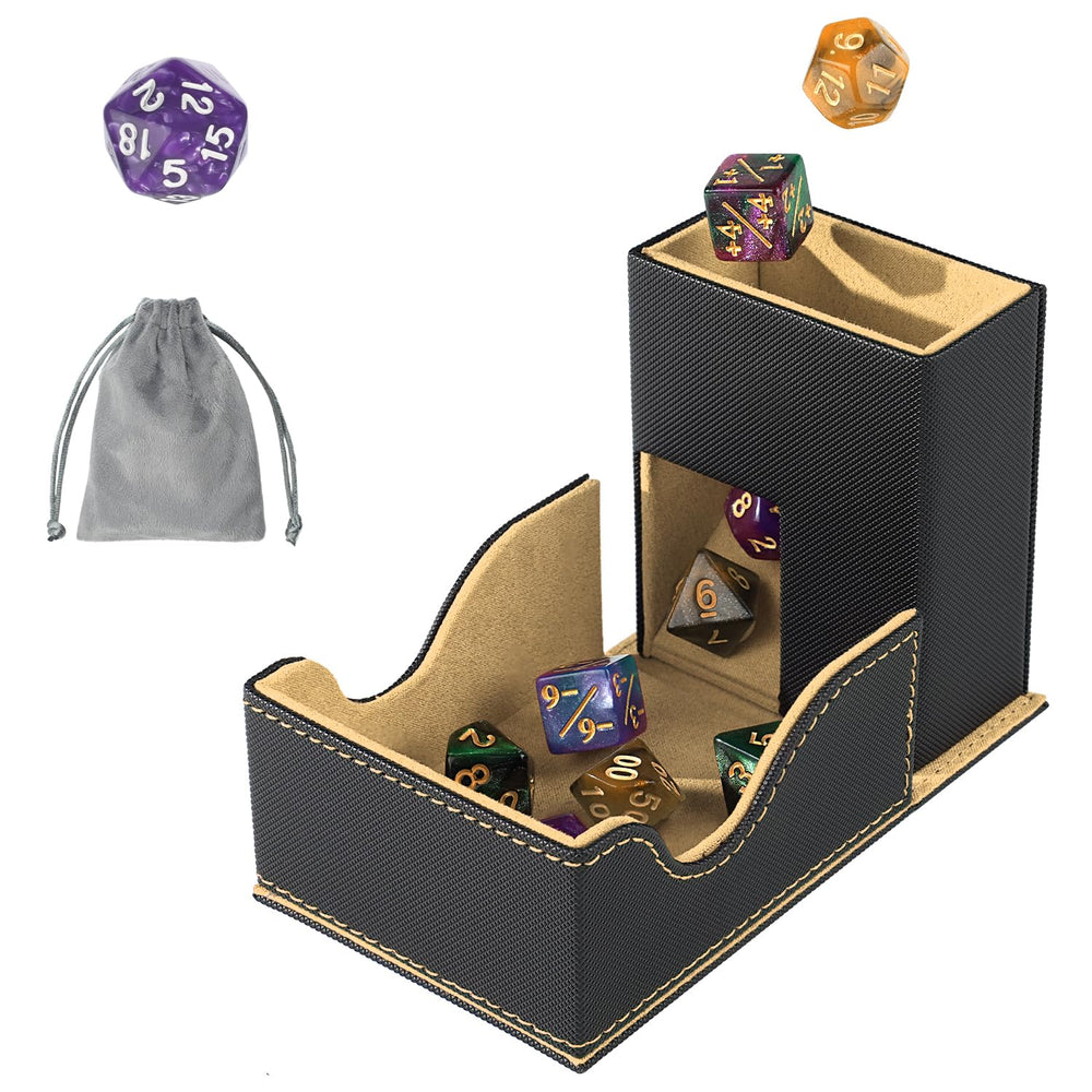 Stepane dice roller tower folded, portable and easy to transport.