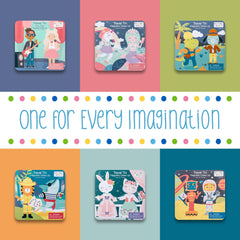 Stephen Joseph travel tin featuring on-trend pattern design for kids