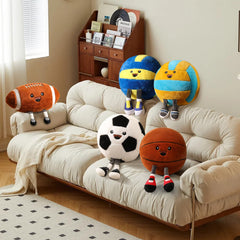 Stepxi soccer decor pillow blends decoration with practical comfort