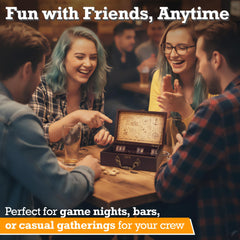 STERLING Two-player setup invites quick rounds and social gaming.