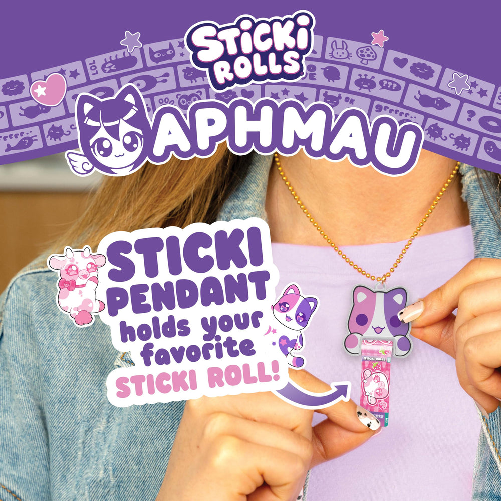 Sticki Rolls restickable holographic foil leaves no residue.