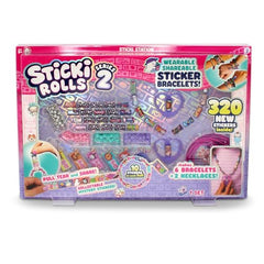 STICKI ROLLS Sticki Station S2 bracelet assembly shows six customizable bracelets
