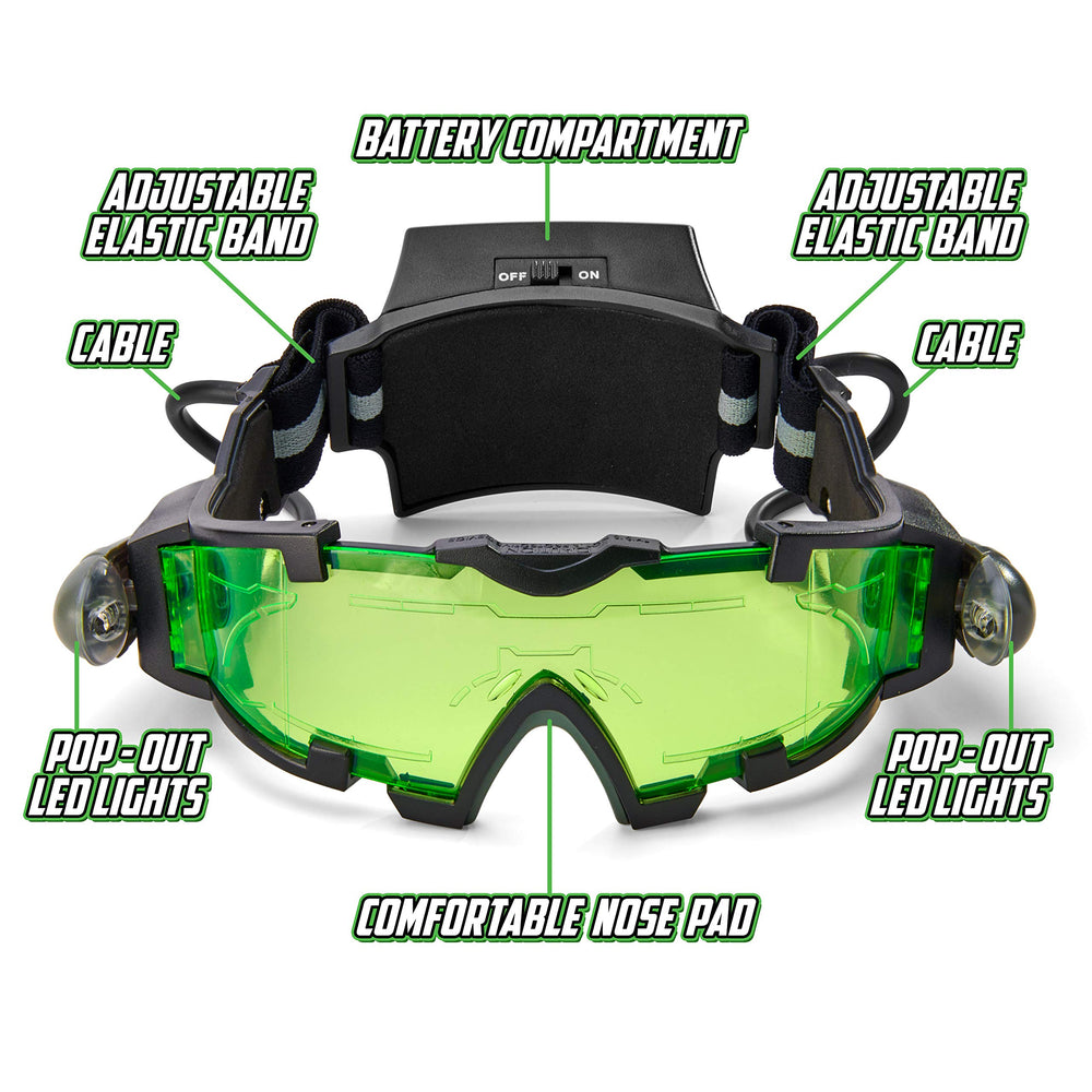 Ergnomic SLF strap provides secure, comfortable fit for kids.