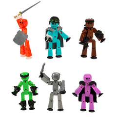 StikBot Off the Grid Striker figure with accessories for stop motion storytelling.