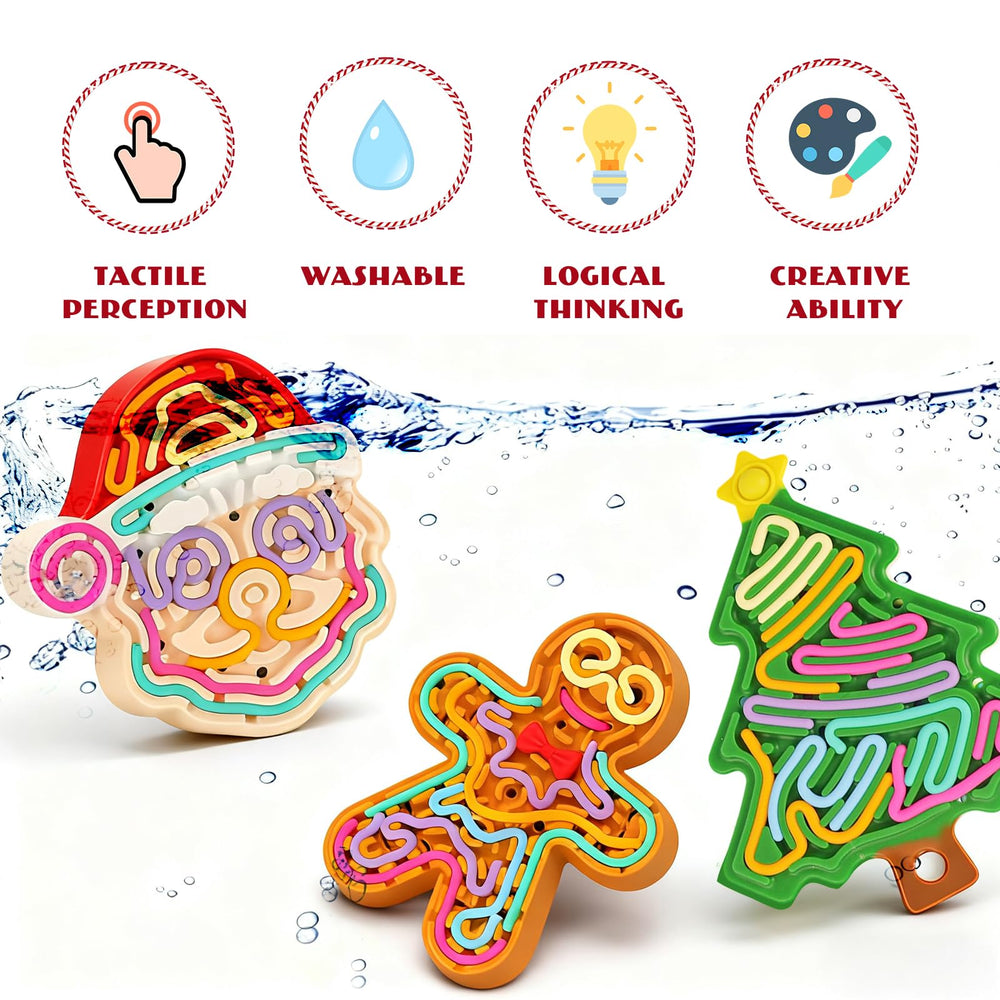 StimuVariety Christmas Tree fidget board supports relaxation