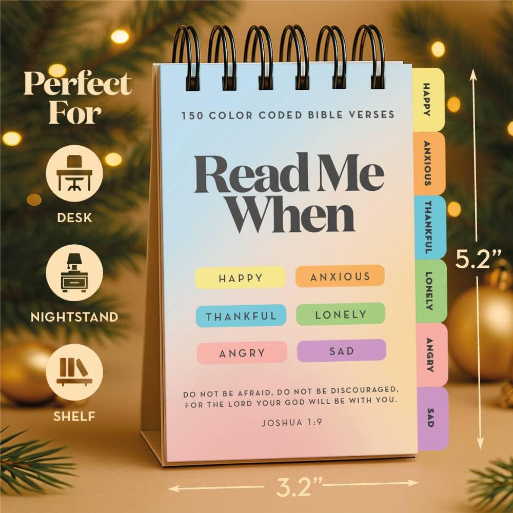 Stitchers Read Me When Flipbook closeup embossed texture highlights durability