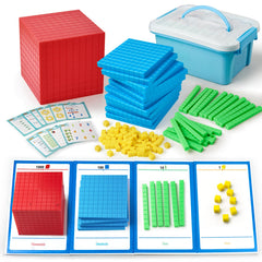 Stochastic Box thousand cube for hands-on place value exploration.
