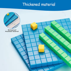 Stochastic Box number cards fuel addition and subtraction play.