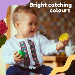 Stoie's wrist bells encourage gentle percussion and movement.