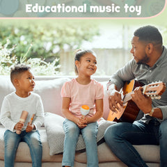Stoie's hand bell offers clear tones for melodic play sessions