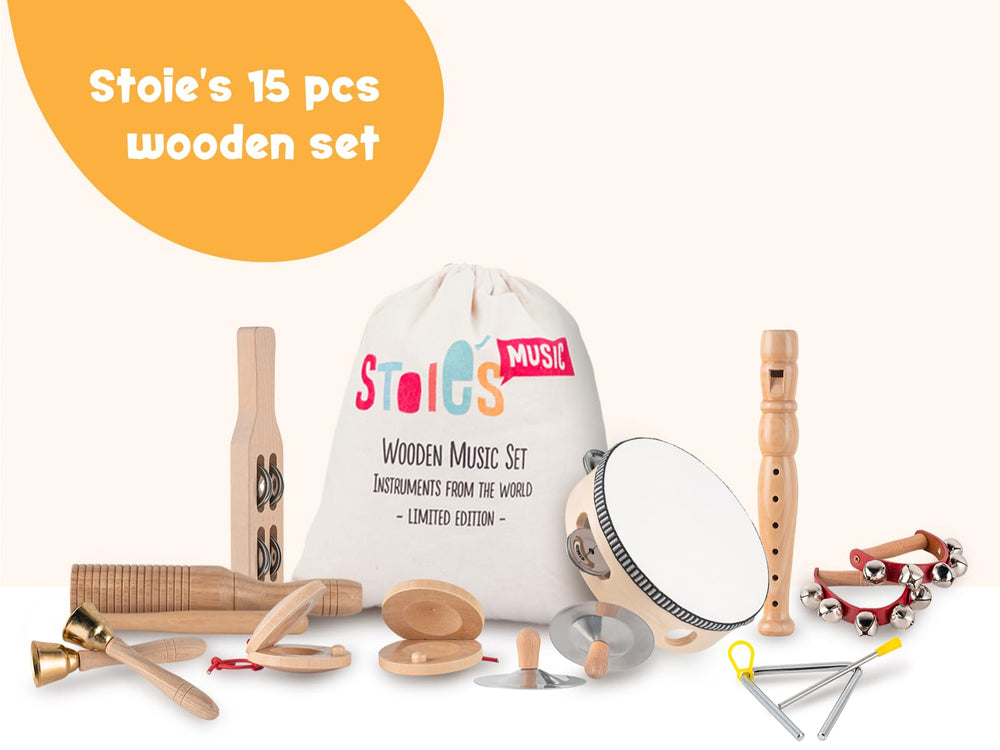 Stoie's cotton bag keeps instruments organized for easy trips