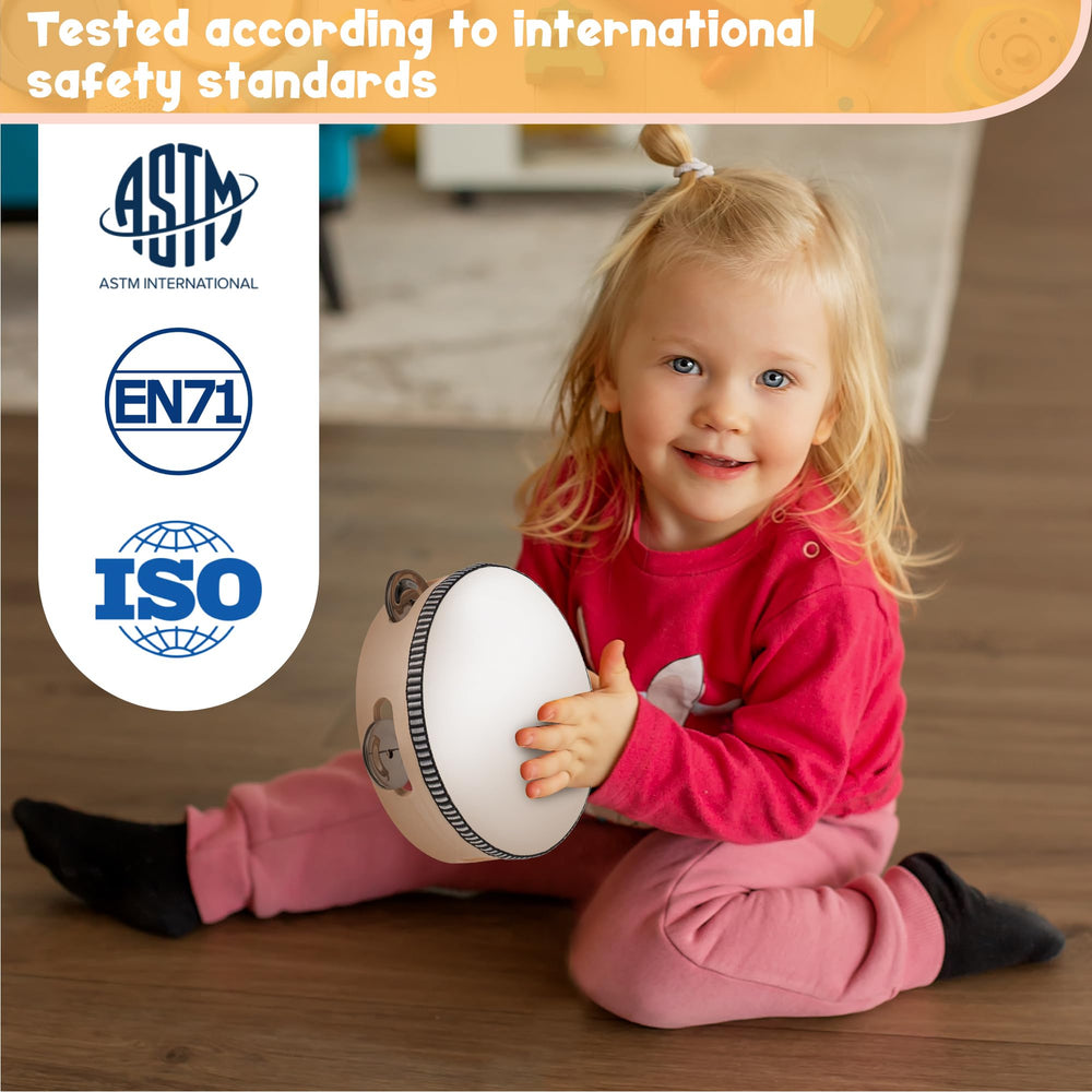 Stoie's hand drum ready for tiny hands to tap and create exciting sounds.