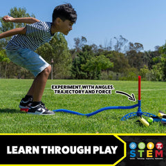 Stomp Rocket Jr. No batteries needed; kids power the launch.