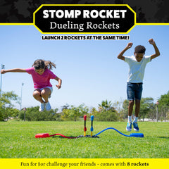 Stomp Rocket Original eight rockets ready for high-flying backyard fun