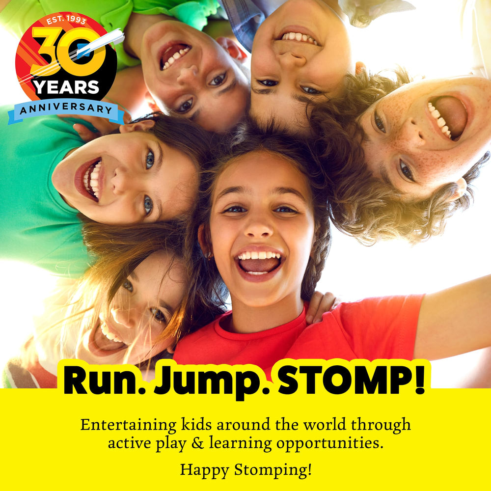 Stomp Rocket Original sturdy base and foam-tipped rockets for safe play