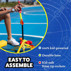 Stable, durable base supporting vigorous stomping outdoors