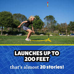 Stomp Rocket Ultra Refills: rockets soar up to 200 feet in outdoor flights.