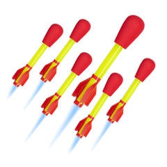 Stomp Rocket Ultra Refills: pack of six rockets ready for backyard launches.