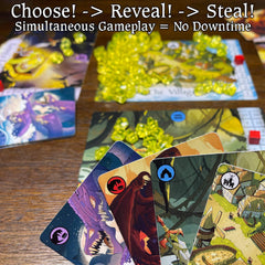 Stone Age Entertainment Pillage The Village treasure cards spark mythic loot goals during play