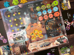 Stonemaier Apiary space-bees illustration sparks immersive gameplay.