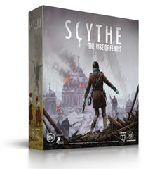 Stonemaier Scythe Rise of Fenris campaign board with rich 1920s artwork for epic play.