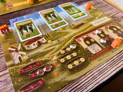 Stonemaier Viticulture Essential Edition buildings and structures, highlighting expansion.