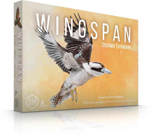 Stonemaier Wingspan Oceania expansion bird cards showcase vibrant species for diverse gameplay