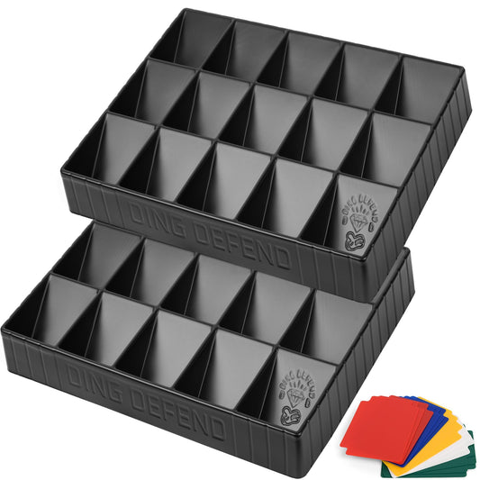 Storage Standard 2-pack card tray for organized trading card collection