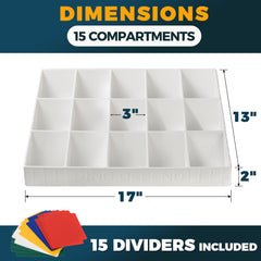 Storage Standard tray accommodates sleeved cards for safe, organized storage.