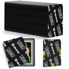 Storage Standard Ding Defend black protector, front view, lightweight shield for 3.5 x 4.5 cards
