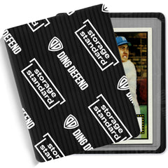 Ding Defend protector with rounded corners close-up, edge protection for cards
