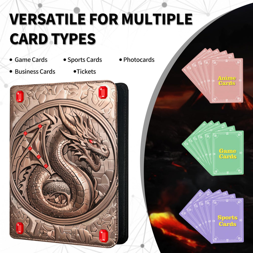 Acid-free sleeves keep cards clear and free from yellowing or damage.