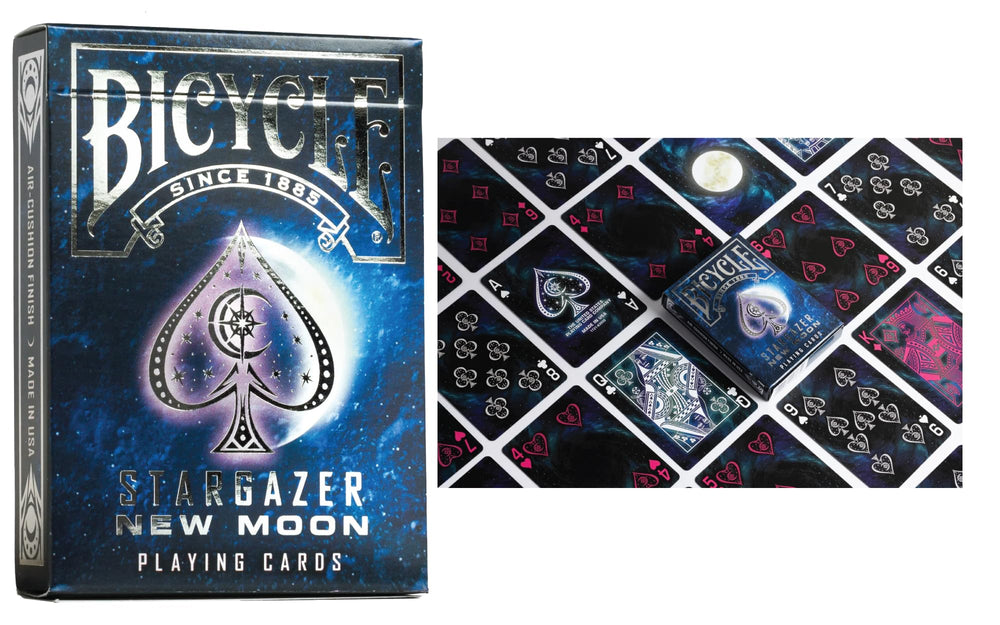 Straight Poker Supplies Stargazer 202 deck with vibrant design on durable stock