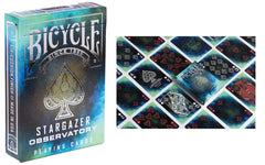 Straight Poker Supplies Stargazer Nebula deck highlighting cosmic imagery for magic routines