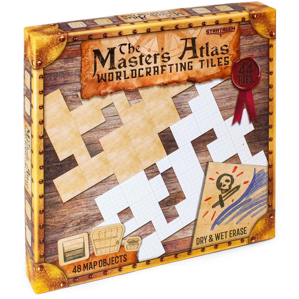 Stratagem Master’s Atlas complete set enables endless dungeon scenarios.