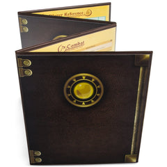 Stratagem Master's Tome GM screen with dry erase surface for quick notes.