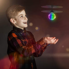 STREET WALK flying ball in action with LED lights during play.